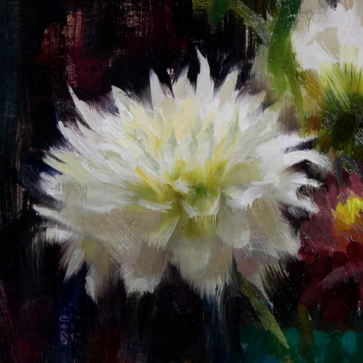 Dahlias — detail 1