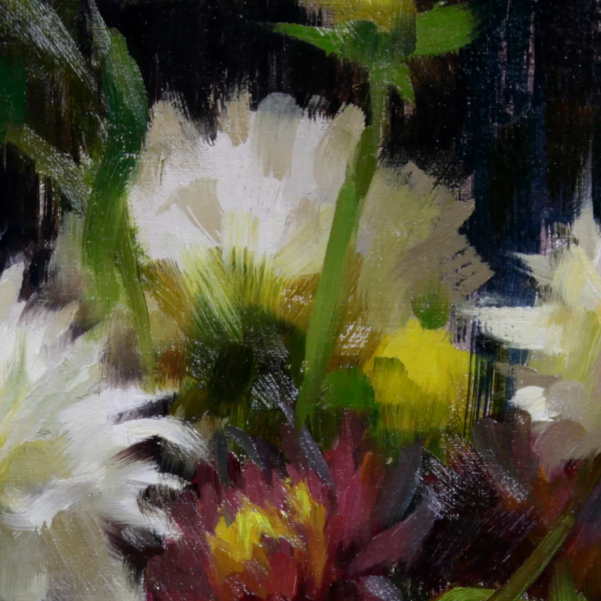 Dahlias — detail 3