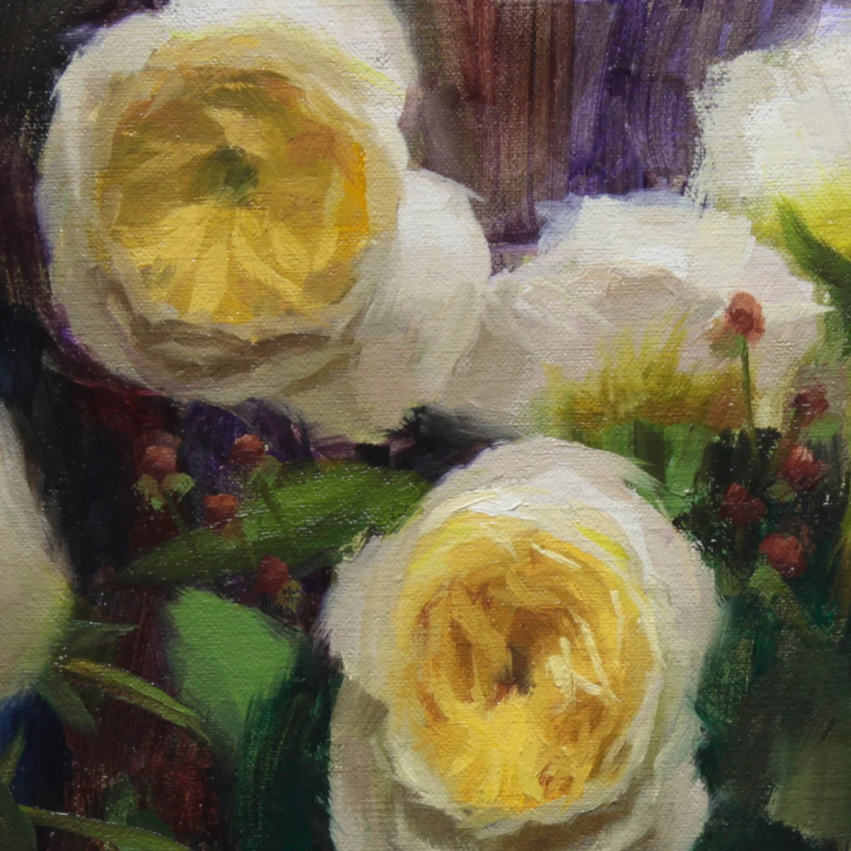 Garden Roses — detail 1