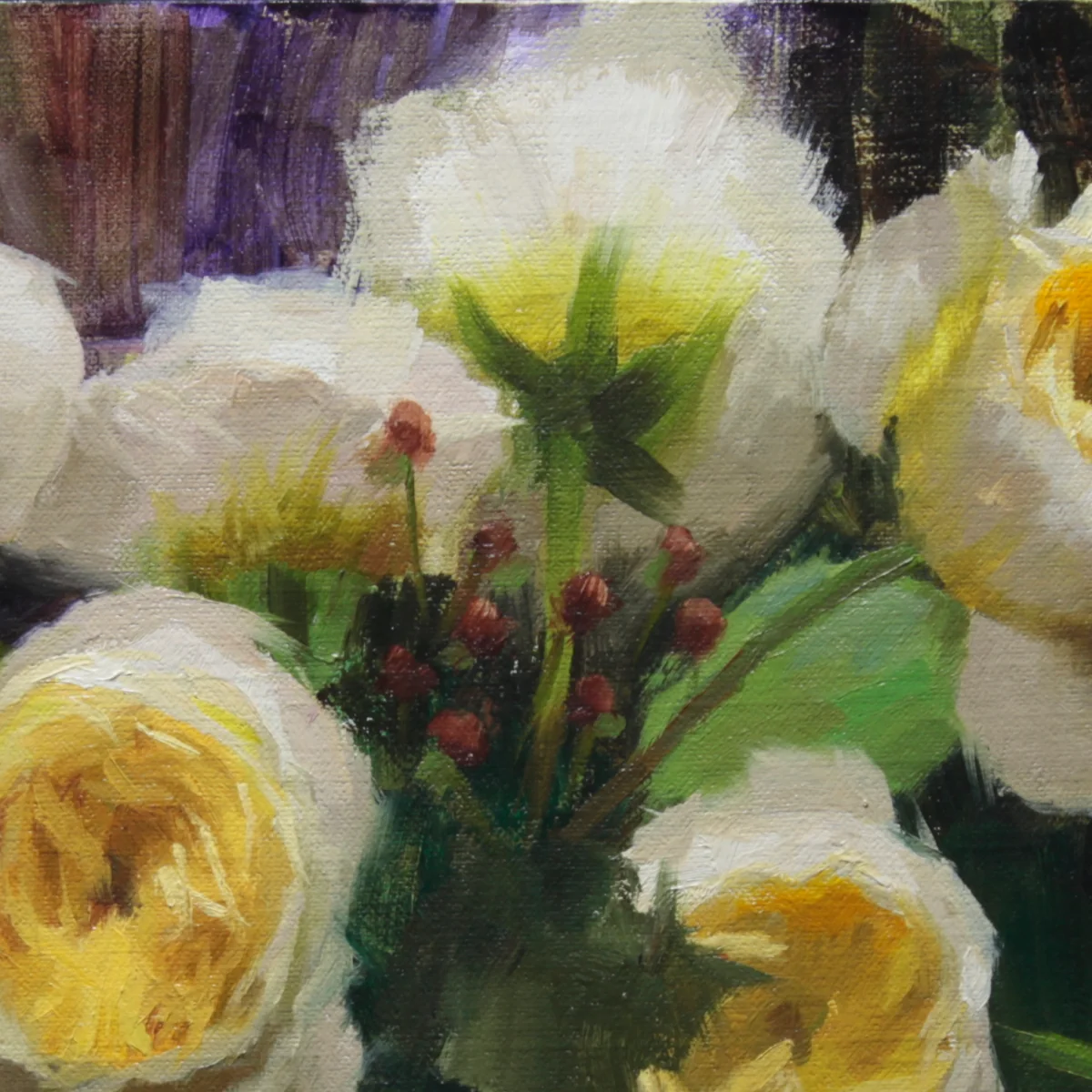 Garden Roses — detail 2