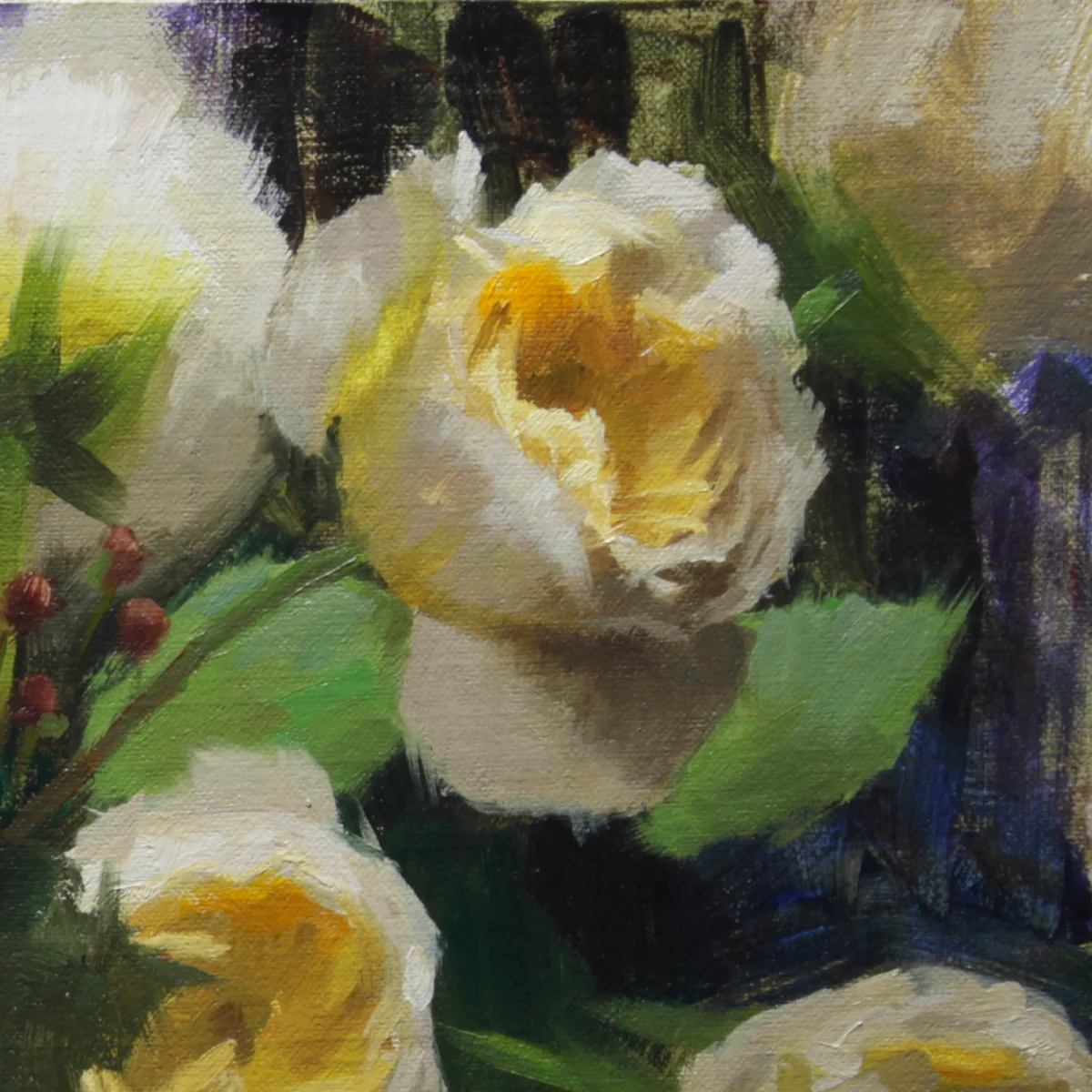 Garden Roses — detail 3